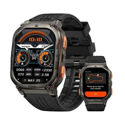 KOSPET M3 Ultra Montre Connectée homme Montre Sport GPS 40+ jours 50m Etanche Tracker dActivit Répondre/appeler Sommeil -Noir