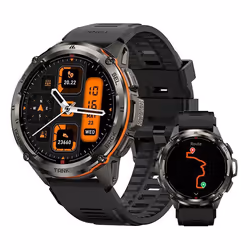 2024 KOSPET TANK T3 Ultra Montre connectée - Montre intelligente GPS 470 mAh Fitness numérique AMOLED AOD Bluetooth montres - ...