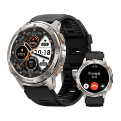 KOSPET Montre connecté Homme T3 Montres Connectée Sport 50m Etanche 45+ jours Répondre/appeler SommeilTracker dActivit- Argent