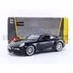 Voiture Miniature de Collection - BBURAGO - 911 Carrera S - 1/24 - Noir - 2011
