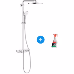 Caractéristiques du pack Euphoria SmartControl System 310 Duo Colonne de douche thermostatique + Ravak Cleaner Chrome Spray n ...
