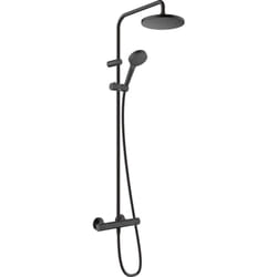 Vernis Blend Colonne de douche 200 1jet EcoSmart 9 l/min avec mitigeur thermostatique, Noir mat (HG-26089670) - Hansgrohe