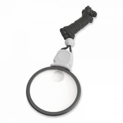 Carson MagniLook loupe 6x Gris, Transparent, Blanc