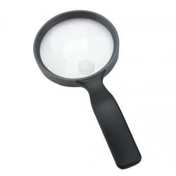 Carson JS-24 loupe 2x Noir, Transparent