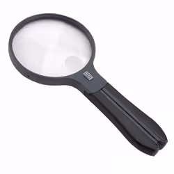 Carson Split Handle, AAA, 114,3 mm, 20,3 mm, 248,9 mm, 141,7 g, Noir, Transparent