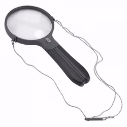 Carson Split Handle loupe 3,5x Noir, Transparent - Vue supplémentaire 4