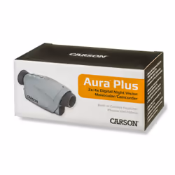 Carson Aura Plus Noir, Gris Monoculaire