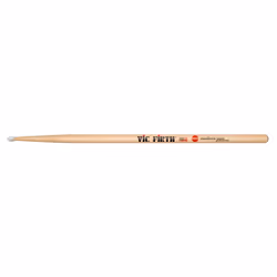 Vic Firth MJC5, Baguettes, Bois, Blanc, Bois, Vernis, Nylon, Ovale