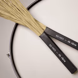 Vic Firth Remix Brushes -African Grass Bois Baguettes balais