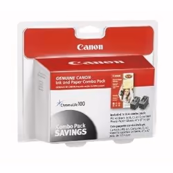 Canon Ink Cartridge Photo Paper Combo Pack, Multi pack