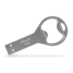 PNY P-FDU16GBOP-GES3 lecteur USB flash 16 Go USB Type-A 2.0 Métallique