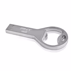 PNY P-FDU16GBOP-GES3 lecteur USB flash 16 Go USB Type-A 2.0 Métallique