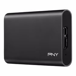 PNY Elite, 240 Go, Micro-USB B, 3.2 Gen 1 (3.1 Gen 1), 430 Mo/s, Noir