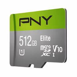 PNY Elite 512 Go MicroSDXC UHS-I Classe 10