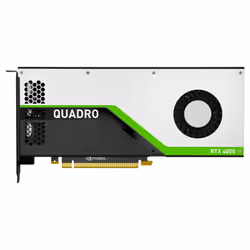 PNY VCQRTX4000-SB, Quadro RTX 4000, 8 Go, GDDR6, 7680 x 4320 pixels, PCI Express x16 3.0