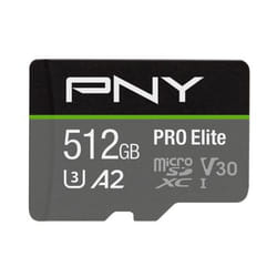 PNY PRO Elite microSDXC 512GB 512 Go Classe 10