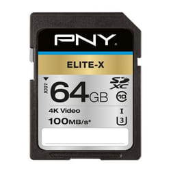PNY Elite-X 64 Go SDXC UHS-I Classe 10