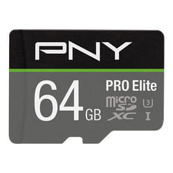 PNY PRO Elite 64 Go MicroSDXC UHS-I Classe 10