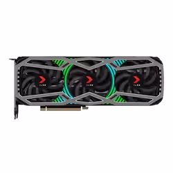 PNY VCG309024TFXPPB, GeForce RTX 3090, 24 Go, GDDR6X, 384 bit, 7680 x 4320 pixels, PCI Express x16 4.0