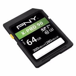 PNY X-PRO 90 64 Go SDXC UHS-II Classe 10