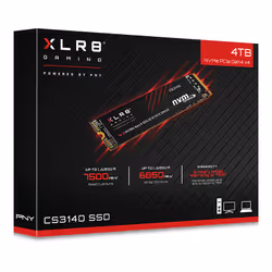 PNY CS3140 M.2 4 To PCI Express 4.0 3D NAND NVMe