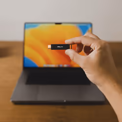 PNY Elite-X lecteur USB flash 128 Go USB Type-C 3.2 Gen 1 (3.1 Gen 1) Noir - Vue supplémentaire 9