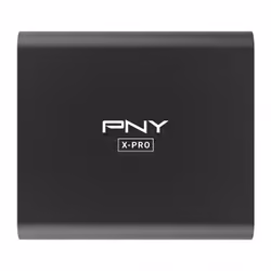 PNY X-PRO, 500 Go, USB Type-C, 3.2 Gen 2 (3.1 Gen 2), 1500 Mo/s, Noir