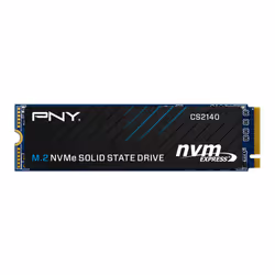 PNY CS2140 M.2 NVMe Gen4 250GB 3D Flash Memory PCIe x4 - Solid State Disk - NVMe, 250 Go, M.2, 3200 Mo/s