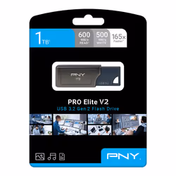 PNY PRO Elite V2 lecteur USB flash 1 To USB Type-A 3.2 Gen 2 (3.1 Gen 2) Noir - Vue supplémentaire 4