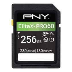 PNY EliteX-PRO60 256 Go SDXC UHS-II Classe 10