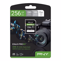 PNY EliteX-PRO60 256 Go SDXC UHS-II Classe 10 - Vue supplémentaire 4