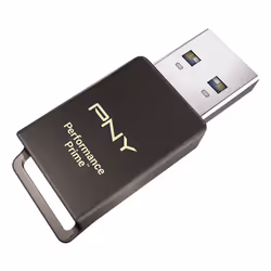 PNY Performance Prime lecteur de carte mémoire USB 3.2 Gen 1 (3.1 Gen 1) Type-A Noir - Vue supplémentaire 3