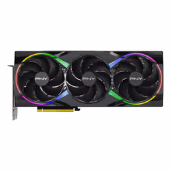 PNY GeForce RTX 5090 ARGB EPIC-X RGB, GeForce RTX 5090, 32 Go, GDDR7, 512 bit, 7680 x 4320 pixels, PCI Express x16 5.0