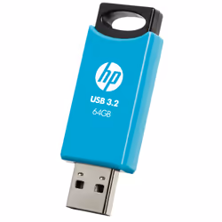 HP 712w lecteur USB flash 64 Go USB Type-A 3.2 Gen 1 (3.1 Gen 1) Bleu