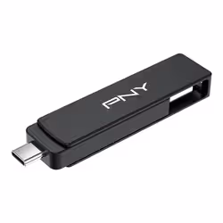 PNY DUO LINK V3 lecteur USB flash 2 To USB Type-A / USB Type-C 3.2 Gen 2 (3.1 Gen 2) Noir - Vue supplémentaire 8