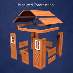 Backyard Discovery Playhouse Timberlake - Vue supplémentaire 11