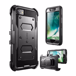 i-Blason Armorbox IPHONE7- -BLACK, Coque, Apple, iPhone7/8/SE2020, 11,9 cm (4.7"), Noir