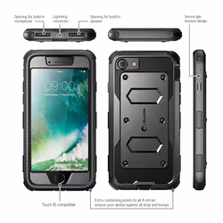 i-Blason Armorbox IPHONE7- -BLACK 11,9 cm (4.7") Noir