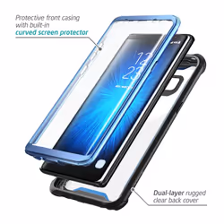 i-Blason Ares GALAXY-NOTE8- -BLACK/BLUE 16 cm (6.3") Bleu, Noir