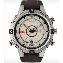 Timex Intelligent Quartz Montre bracelet Mâle Argent