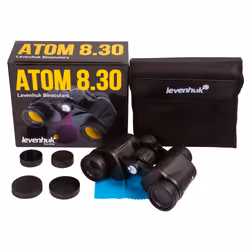 Levenhuk Atom 8x30 jumelle Porro Noir