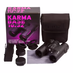 Levenhuk Karma BASE 10x32 jumelle Triangulaire Noir