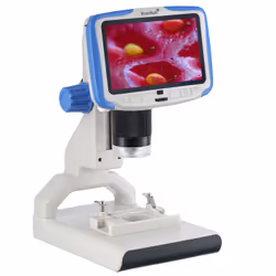 Levenhuk Rainbow DM500, Microscope numérique, Blanc, Plastique, LCD, 12,7 cm (5"), 0 - 83 mm