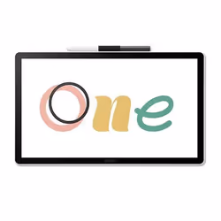 Wacom One 14 tablette graphique Noir, Blanc 2540 lpi 309 x 174 mm USB - Vue supplémentaire 4