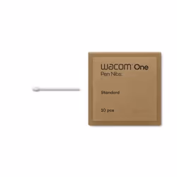 Wacom ACK24911Z, Pointe de plume, Wacom, Wacom One Standard Pen, Noir, Polyoxyméthyléne (POM), 10 pièce(s)