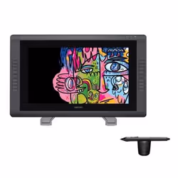 Wacom Cintiq 22HD, Avec fil, 5080 lpi, 479 x 271 mm, Stylo, Tactile, 0,5 mm, 5080 DPI
