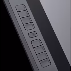Wacom Cintiq 22HD tablette graphique Noir 5080 lpi 479 x 271 mm