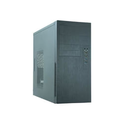 Boîtier PC Chieftec Elox Series HO-11B - Tour midi - Micro ATX - Noir - 5 baies internes - 2 ports USB 3.1 Gen 1