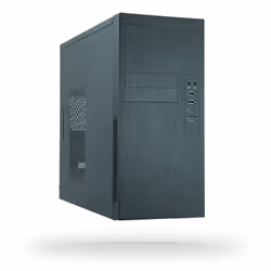 Chieftec HO-11B, Tower, PC, Noir, micro ATX, SECC, 14 cm