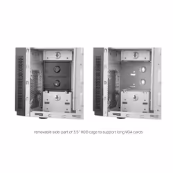 Chieftec HC-10B-OP unité centrale Mini Tower Noir - Vue supplémentaire 7